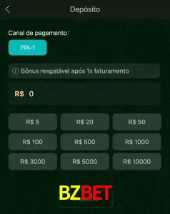 deposits BZBET